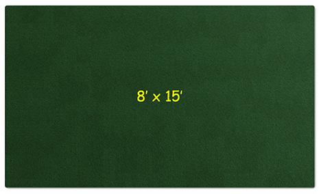 Large Indoor Putting Surface