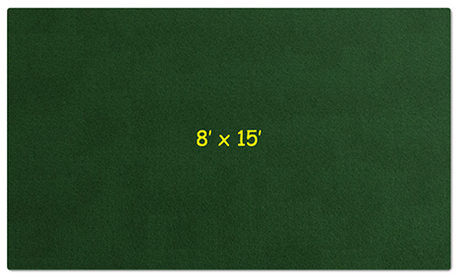 Large Indoor Putting Surface