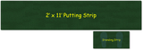portable putting green strip