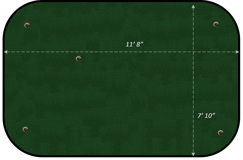 12x8 Putting Green