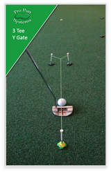 Putting drill - y gate