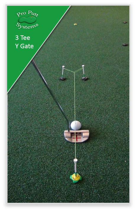 Putting drill - y gate