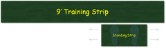 9 foot putting green strip