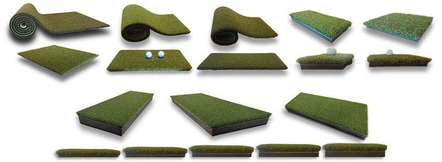 All Turf Mats for Custom Sim Green