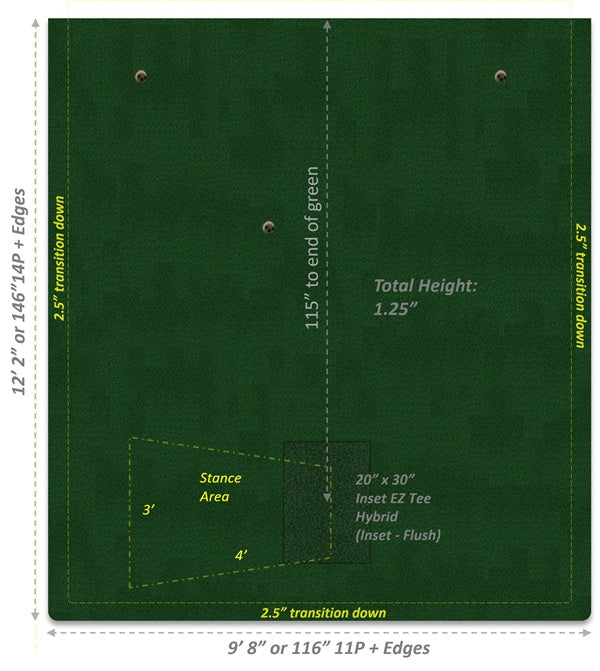 Sim Green 10x12