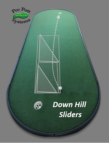 down-hill-sliding-putts