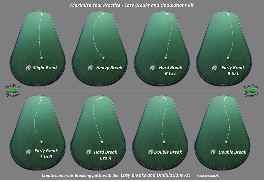 Add undulation to any green