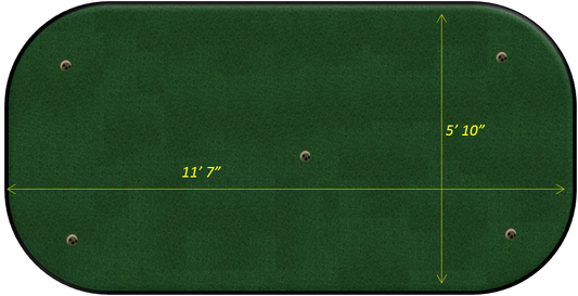 ultimate putting trainer, putting green turf