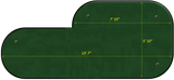 portable indoor putting green, tour pro model