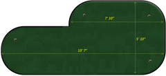 portable indoor putting green, tour pro model