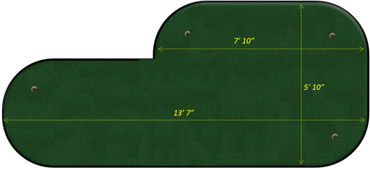 portable indoor putting green, tour pro model