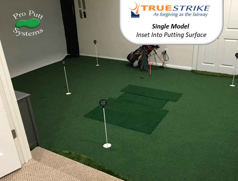 Golf Mat Inlay in Putting Green