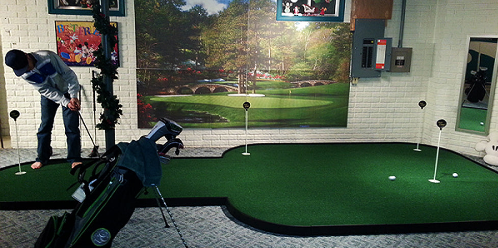 golf room and man cave