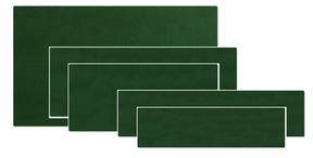 various sizes of putting turf